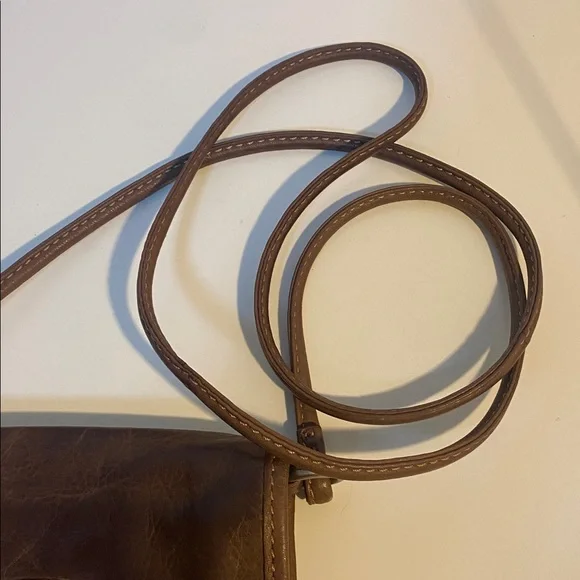 Fossil Brown Leather Crossbody Bag - Picture 5 of 7